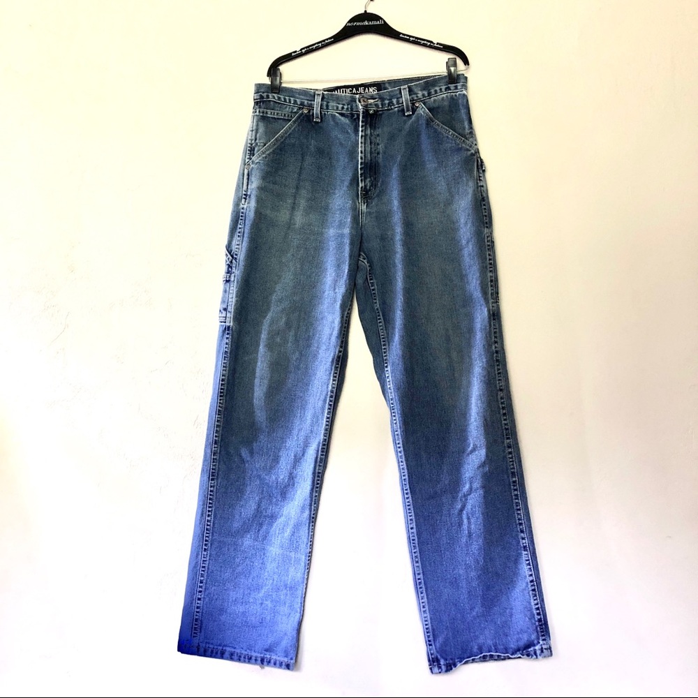 Vintage Nautica Painters Style Jeans- 34x34 Men’s